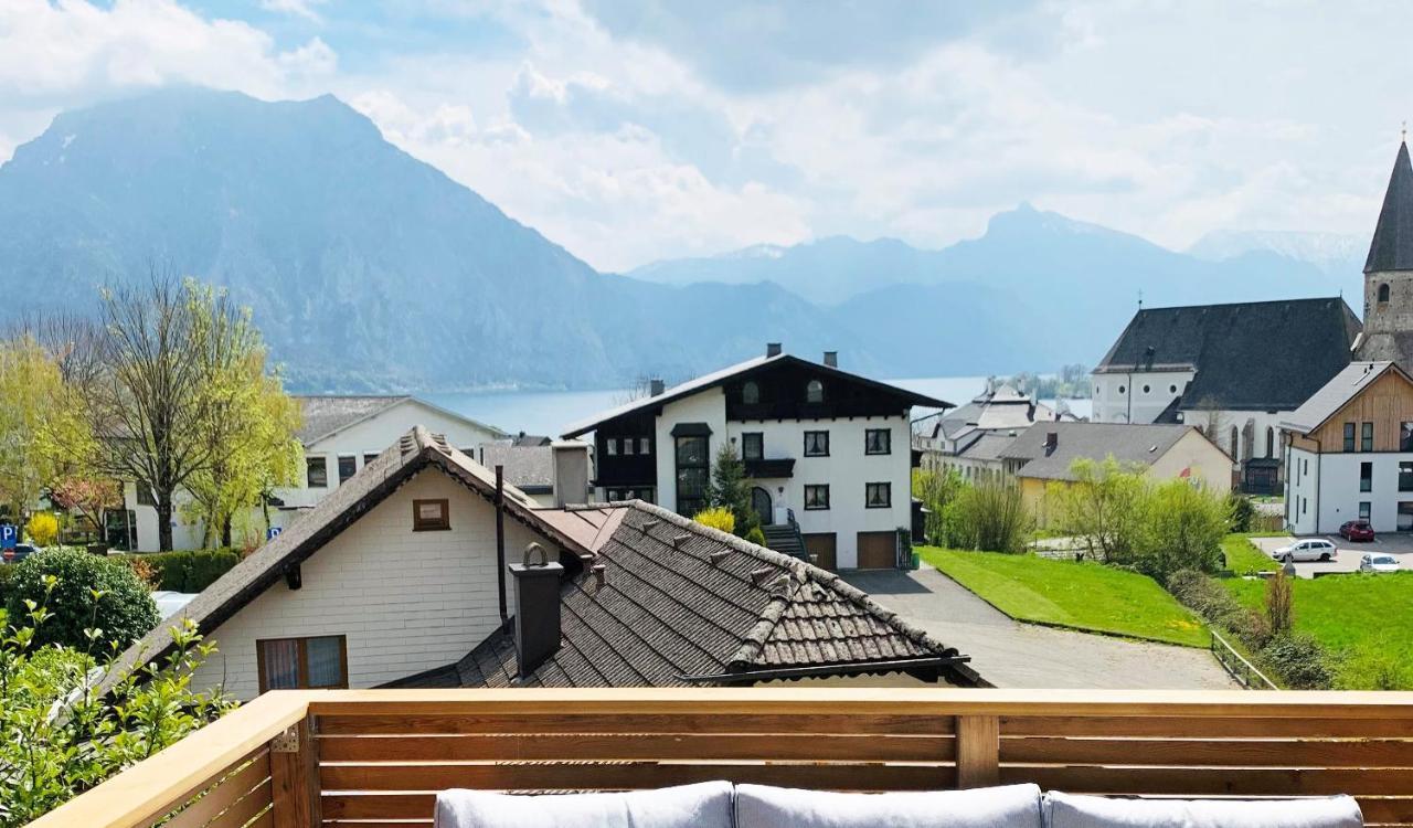 Traum Panorama Apartment Mit Berg & Seeblick Altmünster Extérieur photo